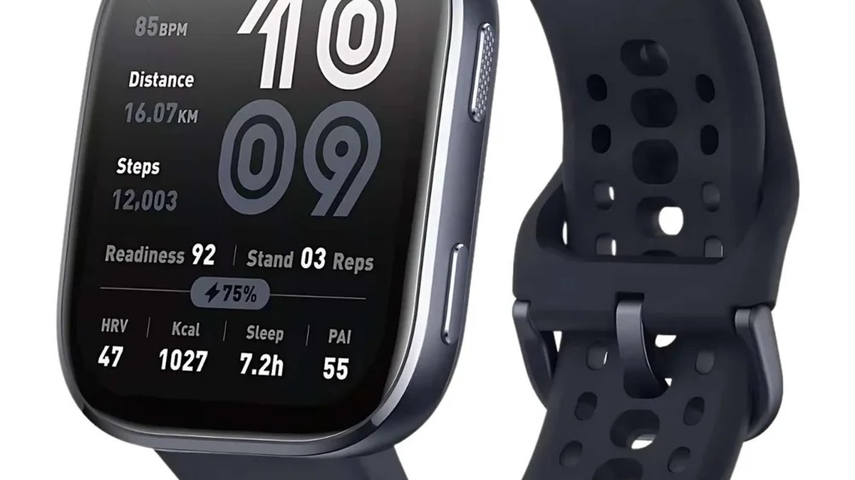 Amazfit Bip 6 em oferta no Prime Day 2026