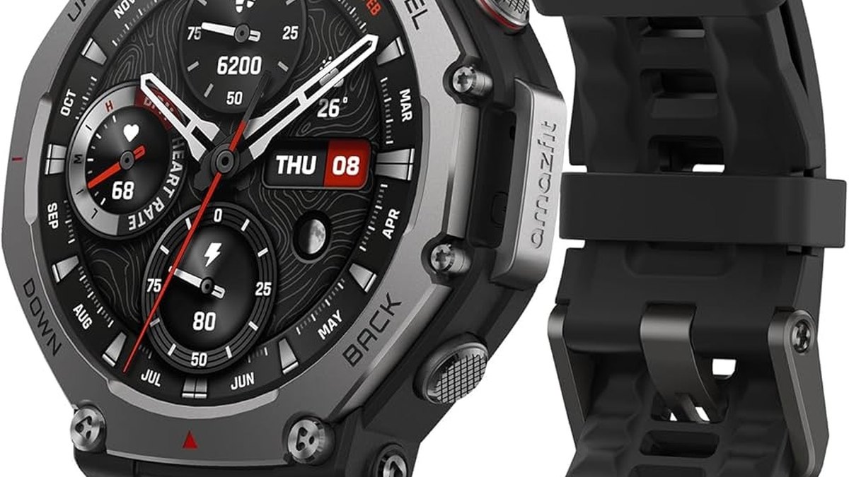 Amazfit T-Rex 3 em oferta: o rugged AMOLED que desafia a Garmin