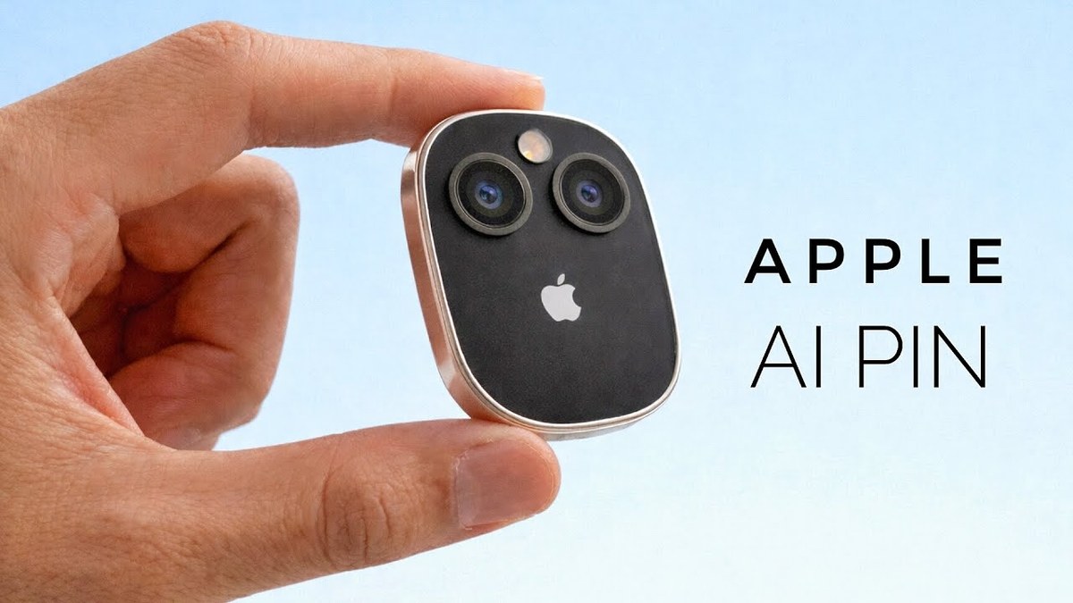 Apple trabalharia em 'AI pin' do tamanho de um AirTag com câmeras