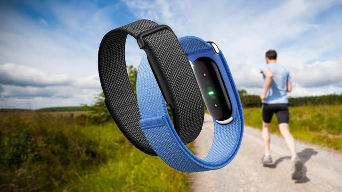Google Fitbit pulseira sem tela