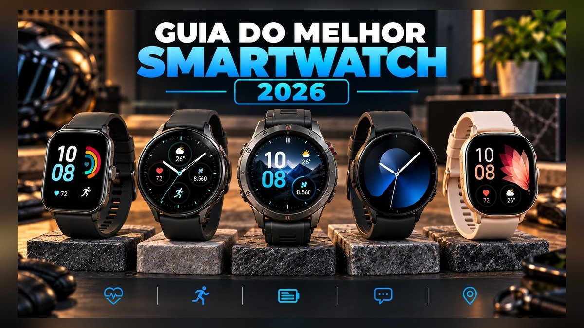 Melhor smartwatch 2026