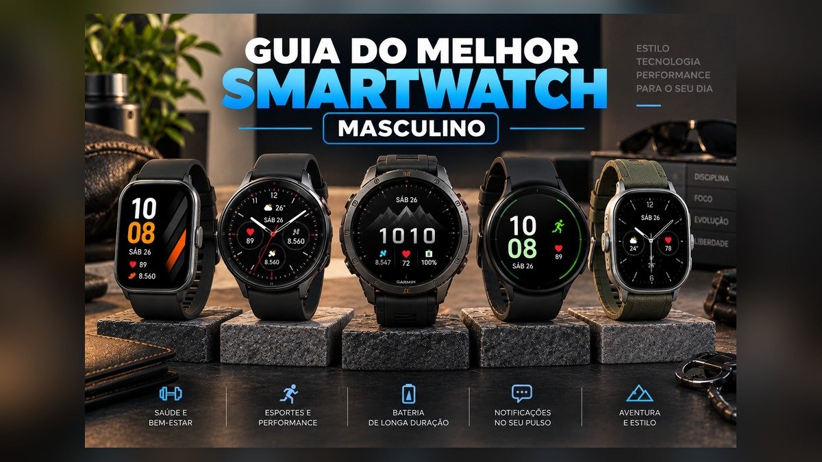 Melhor smartwatch masculino