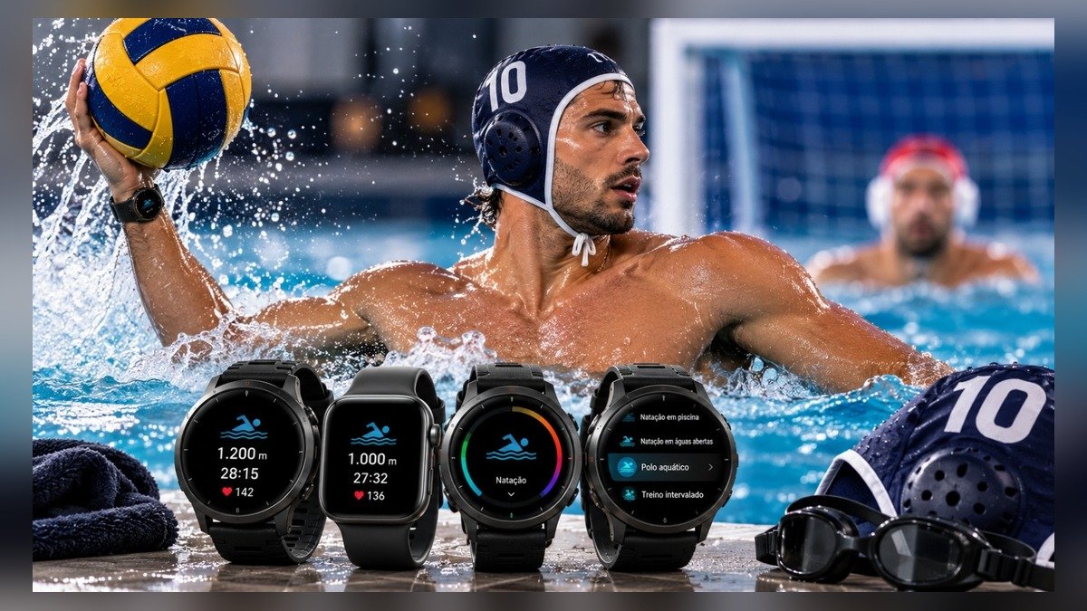 Melhor smartwatch para polo aquático