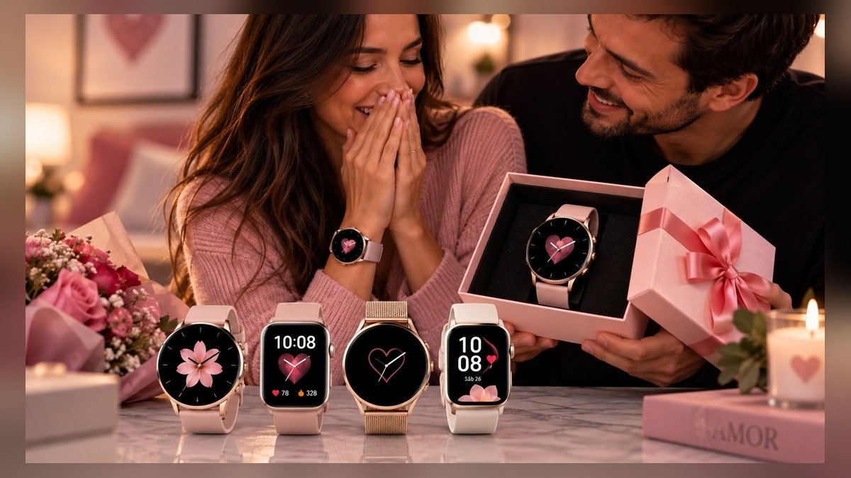 Melhor smartwatch para dar de presente para a namorada