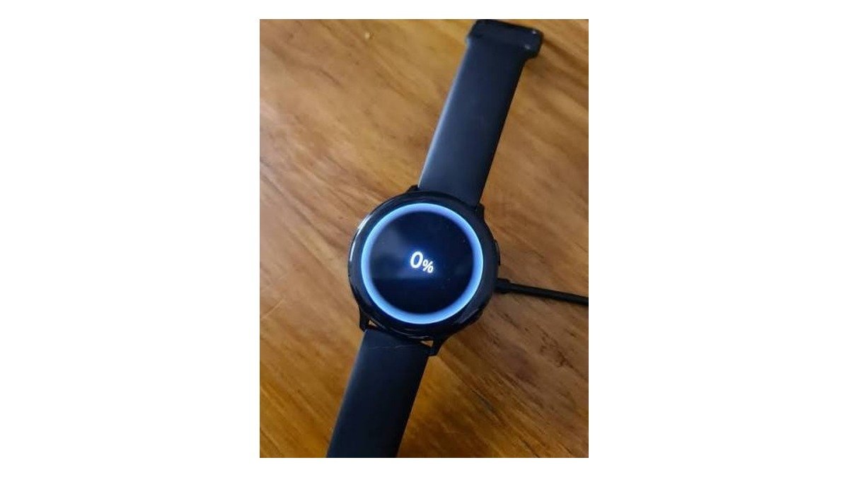Smartwatch não carrega