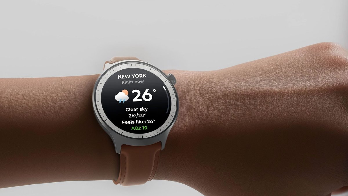 Moto Watch feito com a Polar