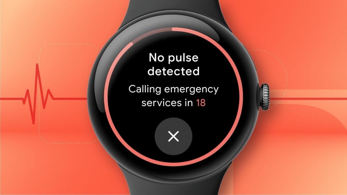 A detecção de perda de pulso do Pixel Watch